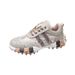 New Women's Fashion Sneakers With Rhinestone Accents – Lightweight, Comfortable & Non-Slip – Available In Sizes 35-43 (Silver/Gold)_vogvips.com