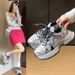 Dad Shoes Female Student Sports Running Shoes Casual Shoes Platform Height Increase_vogvips.com