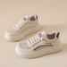 Summer Women's Shoes Breathable Hollow-Out Mesh Shoes, Korean Version Versatile Thick-Soled Sports Shoes, Casual Sneaker_vogvips.com