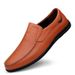 Doudou Shoes Men's Soft-soled Leather Shoes Men's Shoes Lazy Shoes_vogvips.com