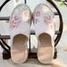Thick Sole With Sloping Heels, Fashionable Bun Half Support Fabric, Mesh Embroidered Shoes, Sandals, And Slippers For_vogvips.com