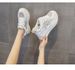 Hollow And Breathable Mesh Dad Shoes For Women, Thick-soled Versatile Leisure Sports, Super Fire Little White Shoes For Women_vogvips.com