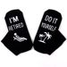 Game socks mid-tube socks casual sports cotton socks sole letter non-slip adhesive socks_vogvips.com