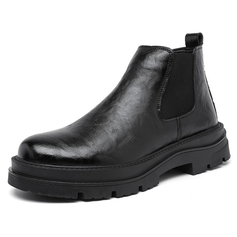 Martin Boots Retro Tooling Boots Lazy Pedal Short Boots_vogvips.com