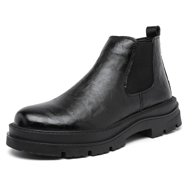 Martin Boots Retro Tooling Boots Lazy Pedal Short Boots_vogvips.com