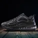 Mens Black White Full Non Slip Air Cushion Running Daily Footwear Shoes Shock Absorbing Lace Up For Sports Training And_vogvips.com
