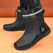 Single Shoe Drawstring Waterproof Rain Boots Sizes 39-44_vogvips.com