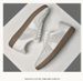 Retro Leather Color Matching Platform Casual Sports Board Shoes Dexun Flying Weaving Breathable Mesh Men's Shoes_vogvips.com