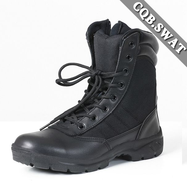Long Sky Men's Outdoor Tactical Boots Soldier Training Boots Jungle Boots_vogvips.com