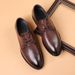 Autumn New Business Dress Genuine Leather British Casual Men's High End Korean Edition Pointed Wedding Shoes_vogvips.com