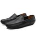 Suitable For All Seasons Spring 2020 New Men's Casual Leather Shoes Korean Style Large Size Soft Sole Lazy Summer Loafers_vogvips.com
