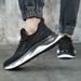 Casual Breathable Mesh Sports New Soft Bottom Anti-slip Shock Absorption Mens Lightweight Running Shoes Fashion Hundred_vogvips.com