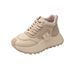 Little White Shoes Female High-top Female Students Leisure Sports Versatile Board Shoes Street Shooting_vogvips.com