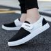 Fashion Men's Casual Shoes Canvas Leisure Sneakers New In Breathable Male Shoe Footwear Offer Trends 2024 Cheap Liquidation Fashion Work_vogvips.com