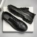 2025 Autumn And Winter New Big Head Leather Casual Thick Bottom Workwear Martin Boots Low Top Block Men's Shoes Ea6e_vogvips.com