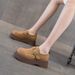 Birkenstocks Women's Korean Version Of Thick-soled Heightening Big-headed Shoes Are Casual And Versatile For Small People_vogvips.com