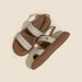 Wakaki beach flat-bottomed buckle outer sandals for women 2024 summer new fashion casual all-match Roman sandals_vogvips.com
