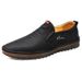 Suitable For All Seasons Spring New Men's Leather Business Casual Korean Style Trendy Breathable Soft Sole Driving Loafers_vogvips.com