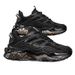 Men's All Black Sneakers Lightweight Breathable Running Shoes Dad Thick Sole Height Increase Korean Style Student Trendy Sports_vogvips.com