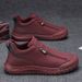 European Warm Series Autumn Winter Sports Casual Leather Men's Slip-On Work Soft Sole Wear-Resistant Safety Shoes_vogvips.com