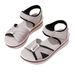 Foreign Trade European And American 43 Plus Size 2024 New Thick-Soled Cross-Border Flat Velcro Women's Beach Sandals_vogvips.com