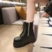 Comic Con Cosplay Shoes 8cm Thick-Soled Martin For People Height Increasing Mid-Calf Motorcycle Platform Women's Short_vogvips.com