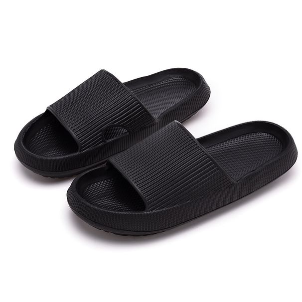 New Sandals Summer Men And Women Home Indoor And Outdoor Wear Thick Bottom 4cm Slippers_vogvips.com