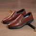 Formal 2025 New Business Trend Men's Black Leather Soft Sole Breathable Versatile Casual Shoes_vogvips.com