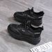 Daddy Shoes Women's Shoes Thick-soled Breathable Single Mesh Casual Sports White Shoes_vogvips.com