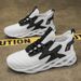 Men's Spring And Summer Sports Shoes, Breathable Casual Sports Shoes, Running Large-sized Vulcanized Men's Shoes_vogvips.com