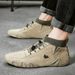 Socks High-top Leather Boots Velvet Handmade Cotton Shoes Genuine Leather Martin Boots Men's Shoes_vogvips.com