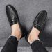 New Crocodile Pattern Loafers Men, Youth Leather Soft Sole Driving Slip-On Lazy Shoes, Casual Shoes For Men_vogvips.com