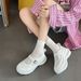 Mesh Breathable Thick Sole Height Increasing 7CM Mary Jane For Women 2025 Summer New Casual Sports Dad Shoes Versatile_vogvips.com