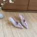 French Pointed Stiletto Strap High Heels For Women Outdoor 2025 Summer New Fairy Style Shallow Mouth Closed Toe Sandals_vogvips.com