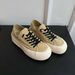 7CM Height-Increasing Women's 2026 Summer New Breathable Canvas Shoes For Petite Women Thick-Soled Slip-On Casual_vogvips.com