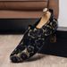 Euro Step Fashion Personality Print Low-top Slip-on Lazy Shoes Men's Loafers_vogvips.com