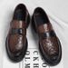 Leather Shoes Men In Summer 2025, New Style With Hollow Out Casual Design. Breathable And Lazy, Suitable For Young_vogvips.com