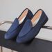 SHLIANG Fashion Men's Leather Loafers Slip On Business Shoes Driving Shoes Non-Slip Comfortable Suede Casual Shoes For Men Y0687_vogvips.com