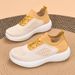 New Summer Women, Lightweight, Thick-soled, Soft-soled, Wear-resistant Slip-on Shoes Mothers, Suitable For Daily Outdoor_vogvips.com