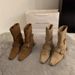 2025 Korean Version New Niche Design French Short Small Square Toe Western Casual Mid-Calf Women's Boots_vogvips.com