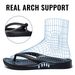 Crestar Men's Summer Flip Flops Outdoor Lightweight Non-slip Beach Sandals With Arch Support Comfort Orthopedic House Slippers_vogvips.com