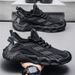 Men's 2026 New Summer Breathable Fly-knit Shoes, Lightweight, Soft-soled, Versatile Casual Sports Running Mesh Shoes_vogvips.com