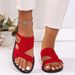 Women's Breathable Mesh Slip-On Summer Slippers with Peep Toe Non-Slip Beach Footwear_vogvips.com