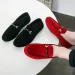 Genuine Leather Mens Loafers Zapatos De Hombre Formal Dresses Men Shoes Business Leisure Green Orange Moccasin Sneakers_vogvips.com