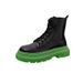 European Warm Series 2025 Autumn Winter New British Style Leather Thick Sole High Top Snow Martin Boots Shoes Men_vogvips.com