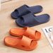 Women's Shoes Women's Home Slippers Summer Indoor Home Soft Bottom Non-slip Couple Slippers Bathroom Bathing Slippers Men's Outer Wear_vogvips.com