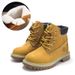 Children's Martin 2024 Autumn Winter New Korean Style Kids Shoes Boys Girls Short Parent-Child Desert Genuine Leath_vogvips.com