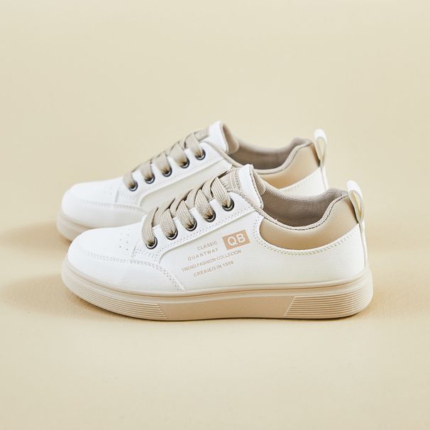 Little White Shoes Female Students Thick-soled Heightening Shoes Sports Board Shoes Casual Street Shoes_vogvips.com