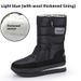 Winter New Waterproof Non-Slip Thickened For Women Thick Sole Warm Mid-Calf Snow Boots_vogvips.com