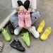 Cross-Border Foreign Trade Spring Summer Fashion Mesh Casual Dad Shoes Candy Color Breathable Thick Sole Height_vogvips.com